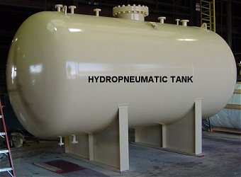 hydropneumatic water tanks
